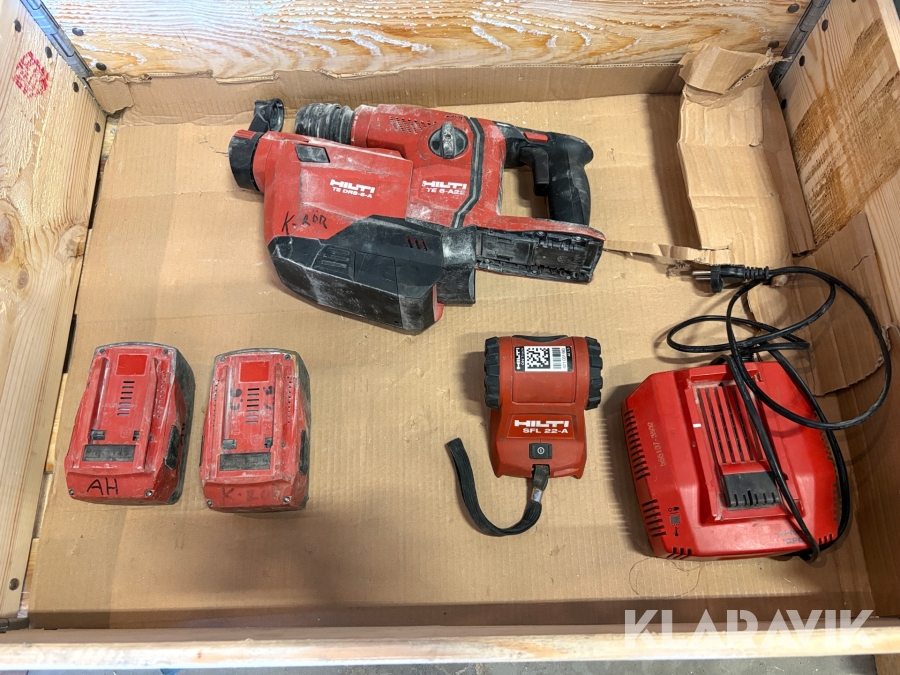 Slagborr med dammsugare Hilti TE 6-A22