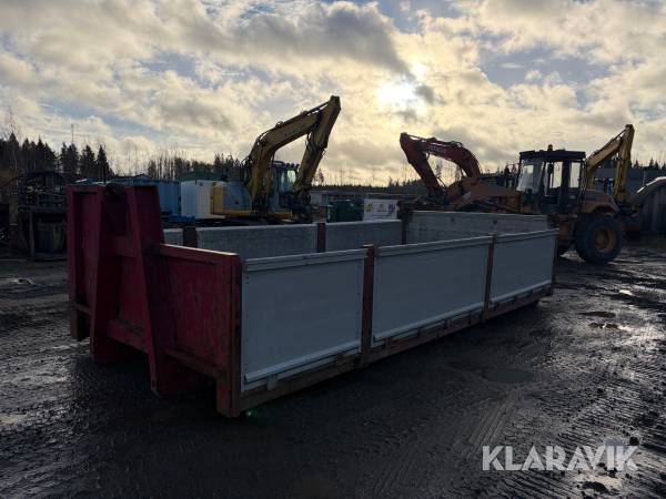 Lastväxlarflak med aluminium lämmar