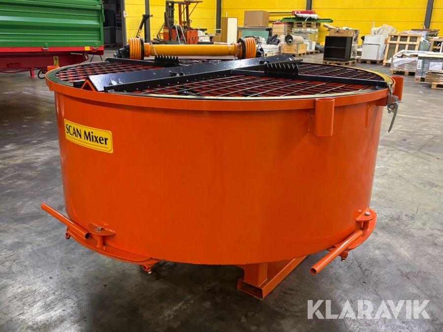 Betongblandare Möre Maskiner Scan mixer 1600