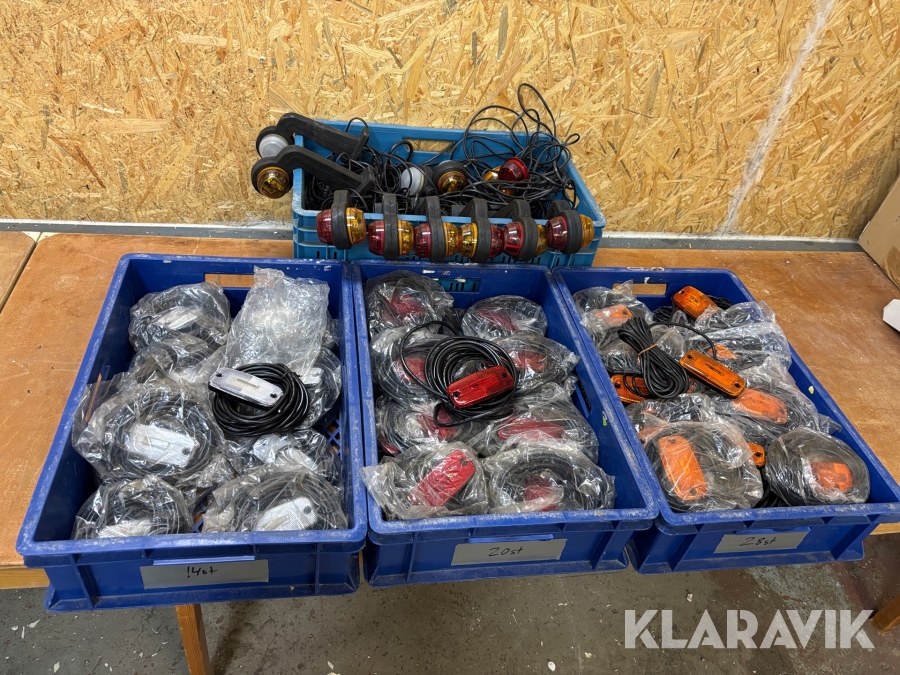 Parti med 24V led lampor