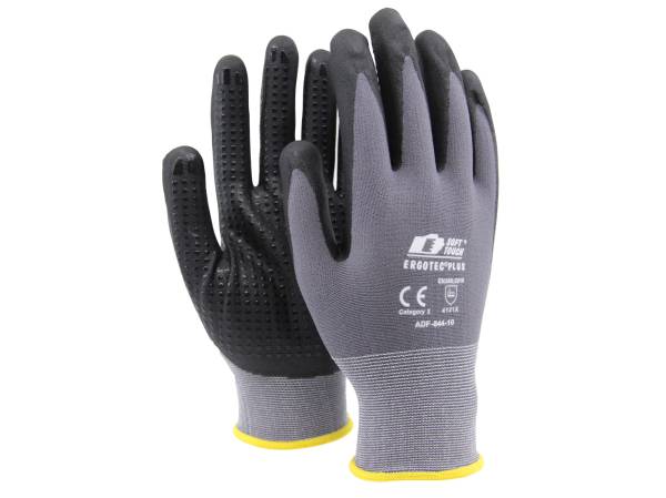 Foamad Nitrilhandske  med PVC-prickar  600 par Soft Touch