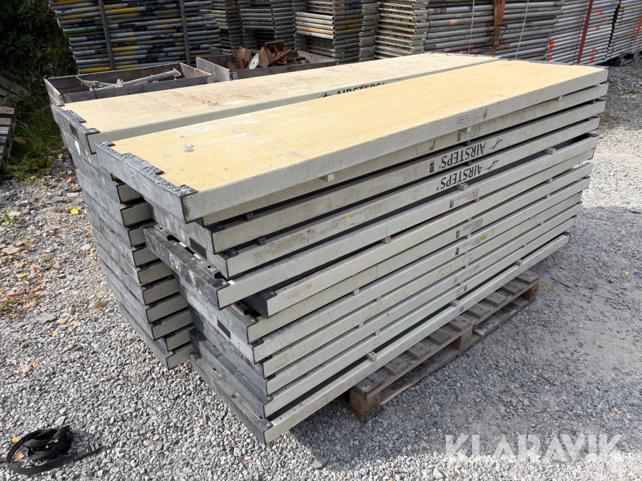 Komposittrall till hakiställning Airsteps 1,95 x 0,5 m 24 st