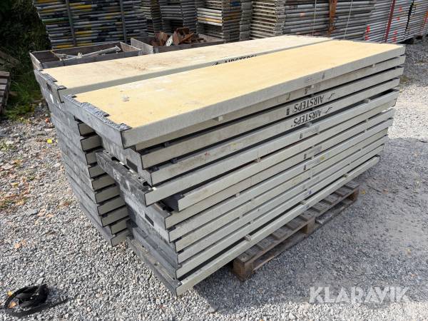 Komposittrall till hakiställning Airsteps 1,95 x 0,5 m 24 st