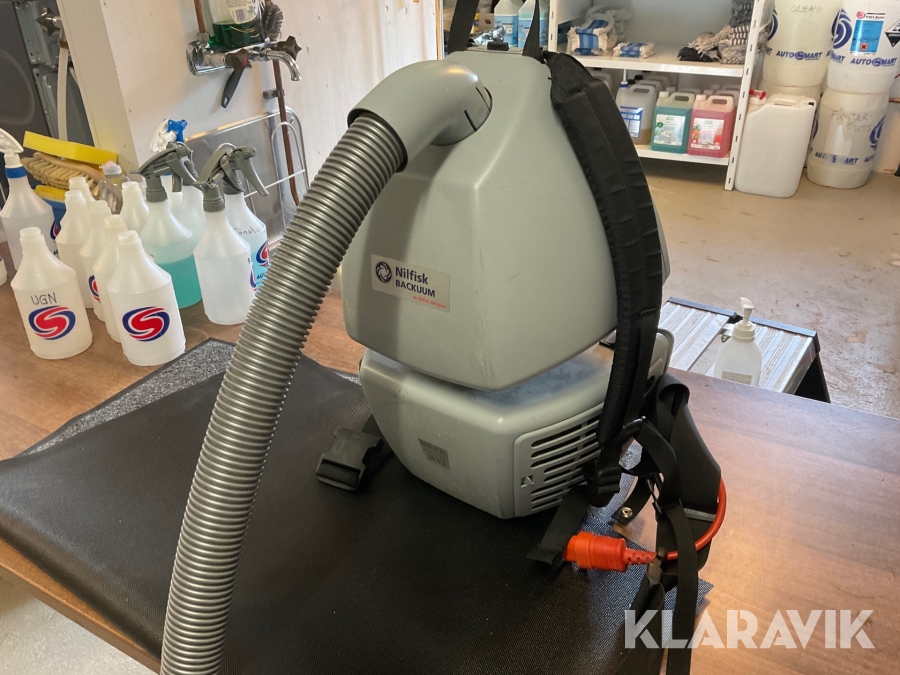 Dammsugare, ryggsäck Nilfisk Backuum