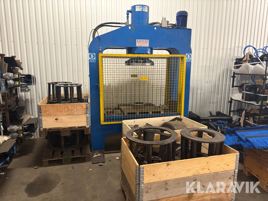 Däckpress till massiva hjul Cristoferi Emidio T200