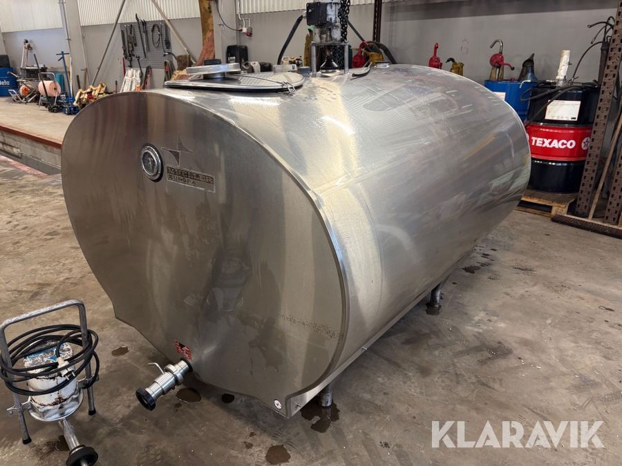 Mjölktank med kyl och disk Mueller OCS-400