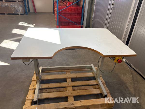 Höj och sänkbart skrivbord/arbetsbänk