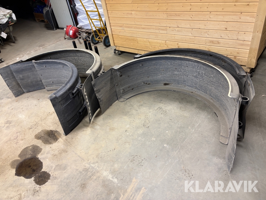 Skärmar Domar till Volvo 4st