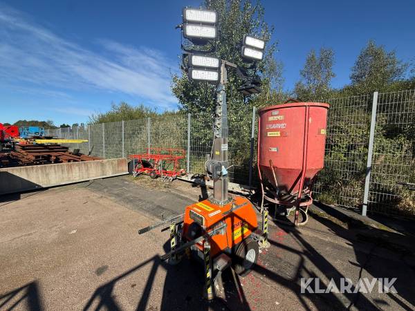 Belysningsmast Generac 7M Roterbar LED