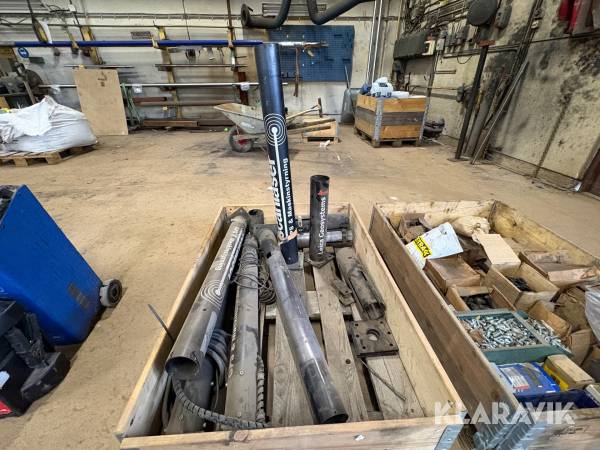 Antennstänger Leica & Scanlaser