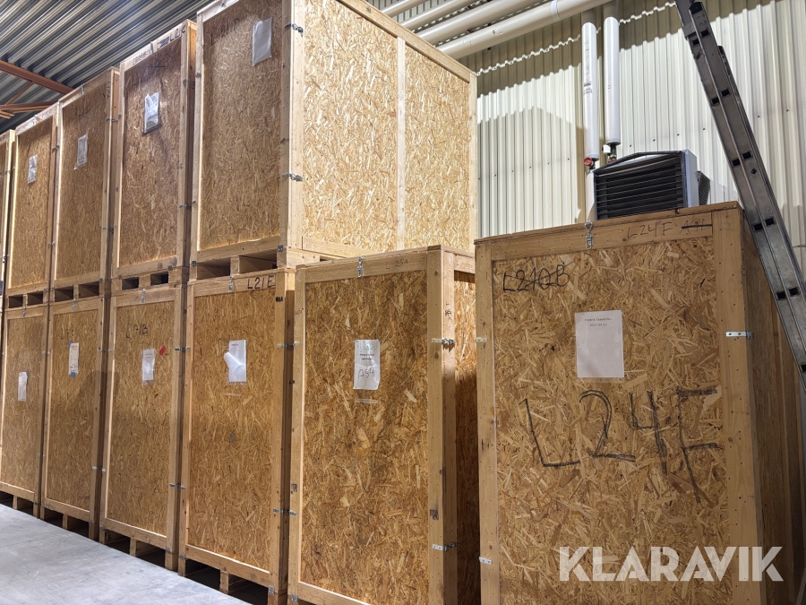 Magasinlådor 6m3 15st