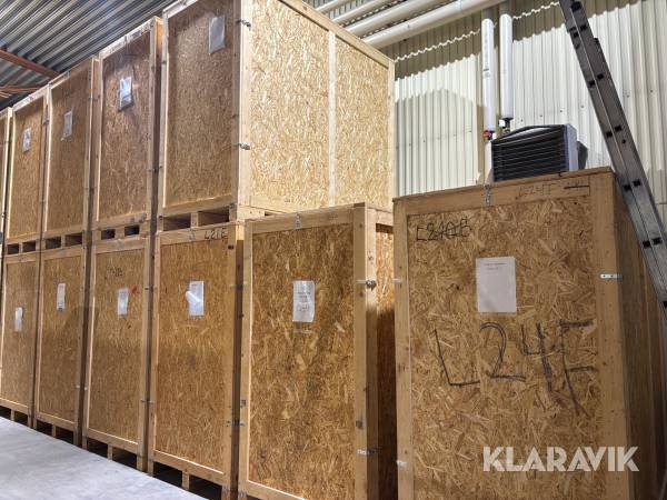 Magasinlådor 6m3 15st