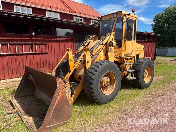 Hjullastare Fiat-Allis 345B med redskap