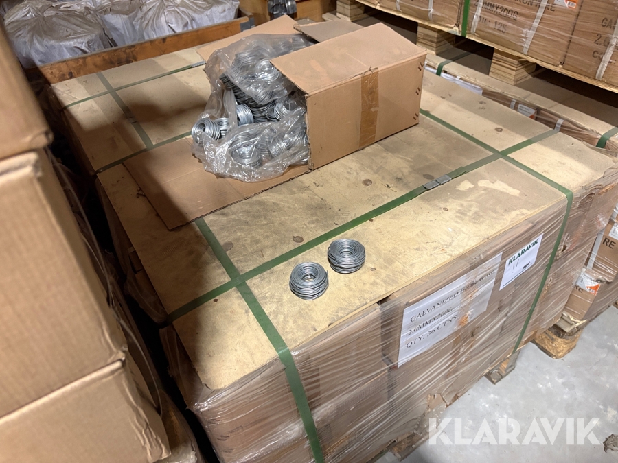 Najtråd Galvaniserad 2,0mm 1st pall