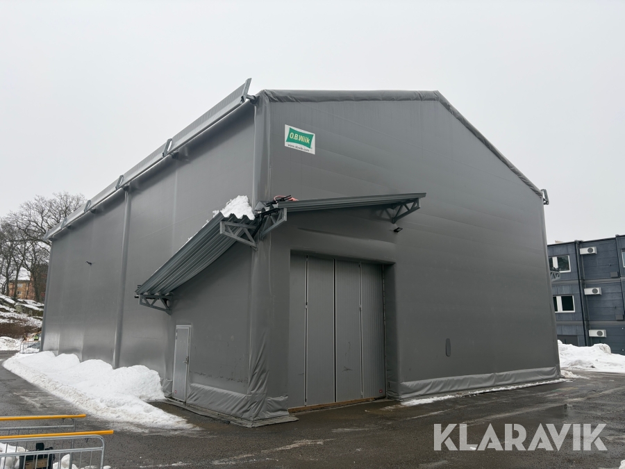 Tälthall isolerad inkl port O.B wiik KJ 15