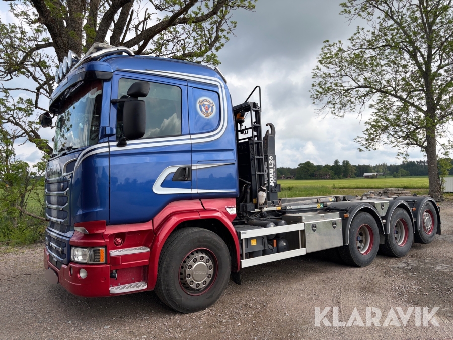 Tridemväxlare Scania R580 8x4 16.4 Automatisk 580 hk