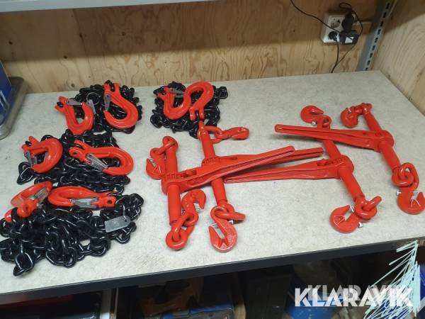 Surrningsutrustning Kättingspännare & kätting
