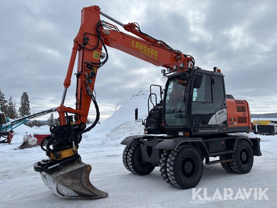Hjulgrävare Hitachi ZX140W-5B