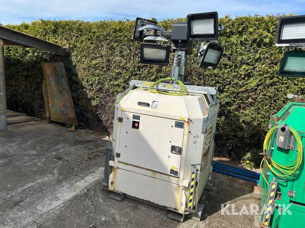 Generator elverk Towerlight Hydro Power Cube med belysning