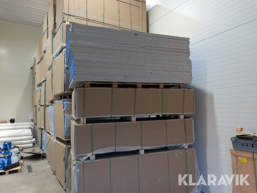 Gipsskivor för våtrum 76st