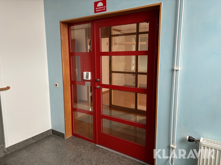 Branddörrar med glasparti Emma Boda 6st