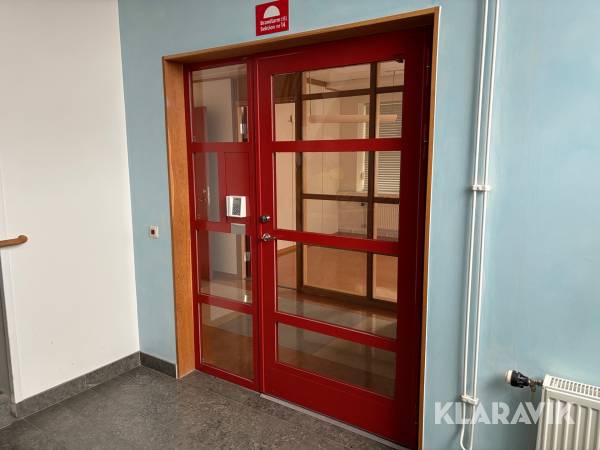 Branddörrar med glasparti Emma Boda 6st