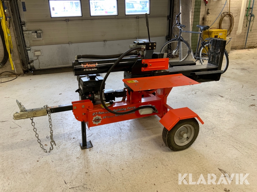 Vedklyv bensindriven Ariens 27 ton