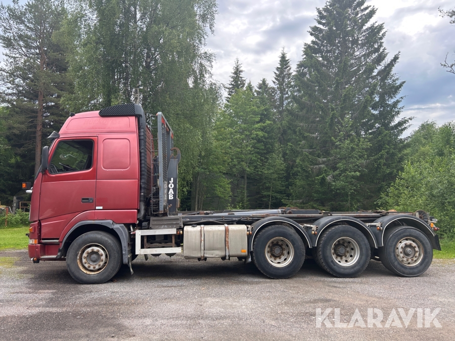 Lastväxlare Volvo FH12 6X4 plogutrustad