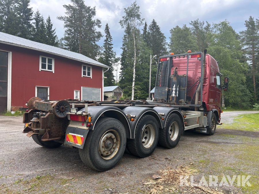 Lastväxlare Volvo FH12 6X4 plogutrustad
