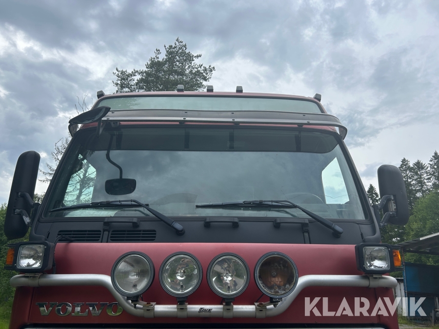 Lastväxlare Volvo FH12 6X4 plogutrustad