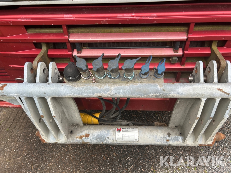 Lastväxlare Volvo FH12 6X4 plogutrustad