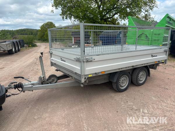 Personbilssläp Debon - Med tippfunktion