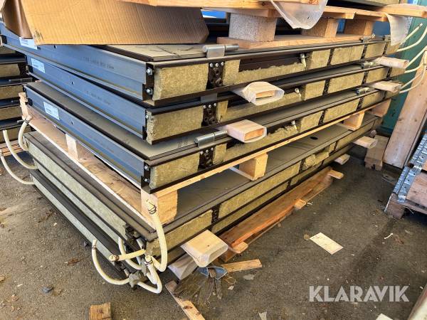 Ståldörrar Daloc 10x22 6 st