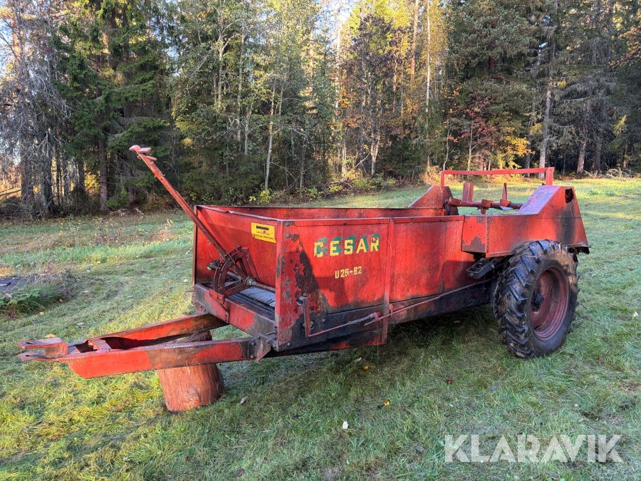 Gödselspridare Cesar U25-B2