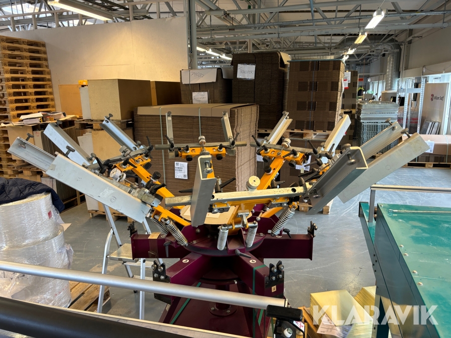 Screentryck utrustning