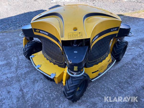 Gräsklippare / radiostyrd släntklippare Spider ILD02 SG med släp