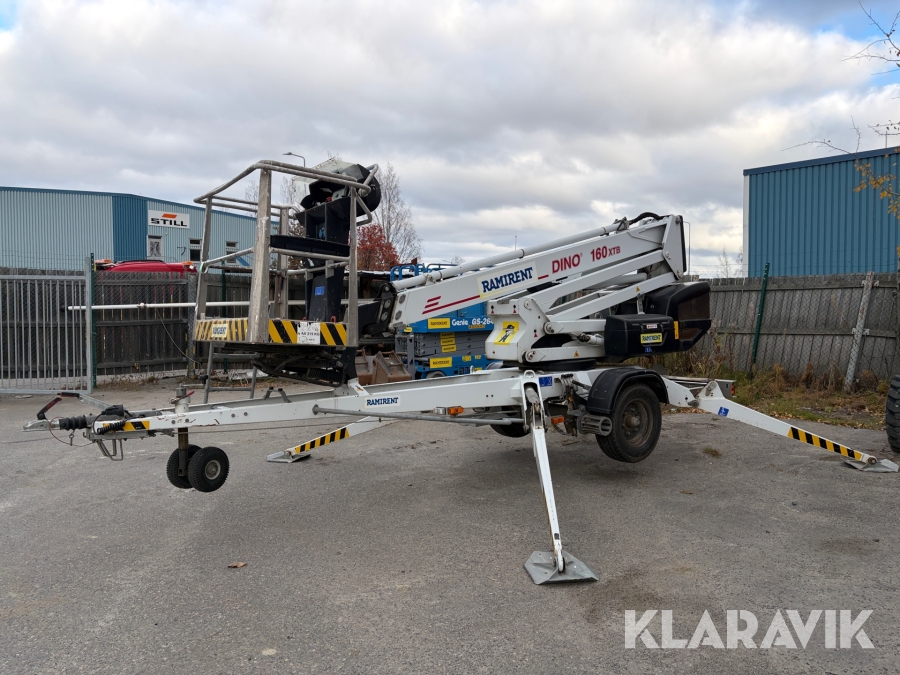 Släpvagnslift batteri vikbom Dino 160XTB