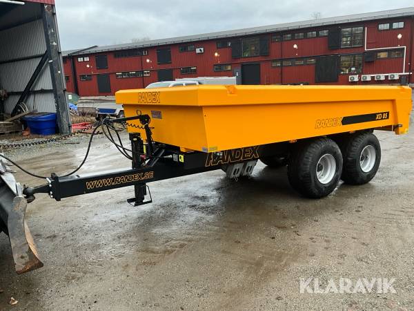 Dumpervagn Randex XD85 Hardox