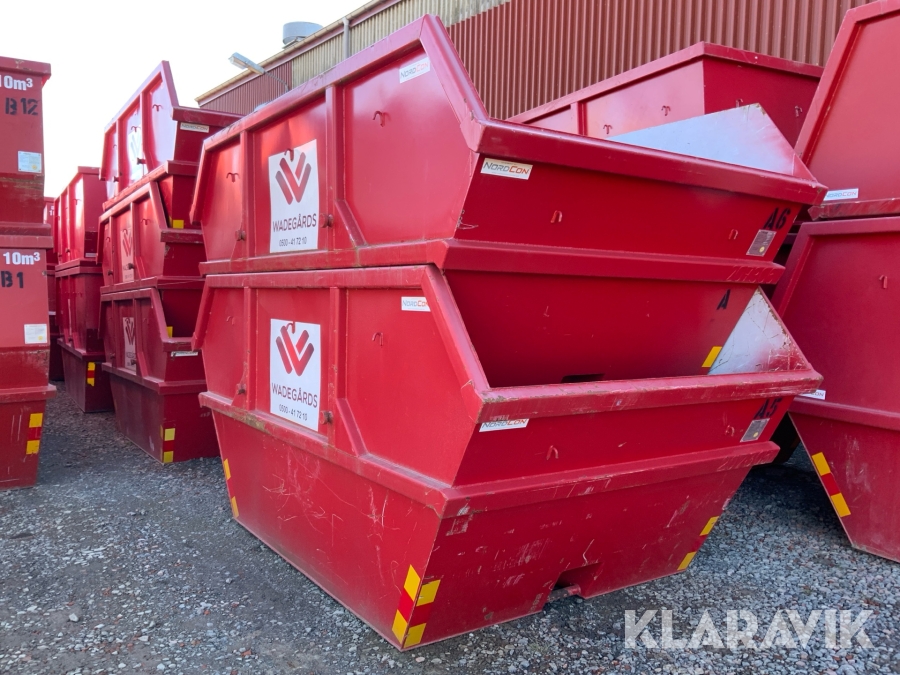 Liftdumpercontainer Nordcon CL02-8 8m3 /4st