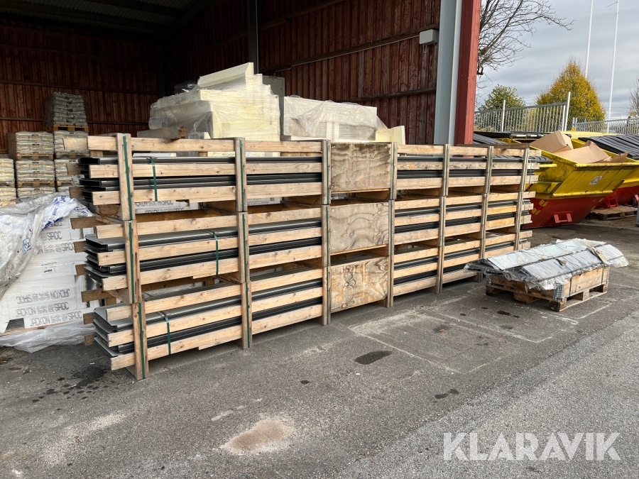 Takplåt bandtäckt Plannja Trend 475 125m2, 48st