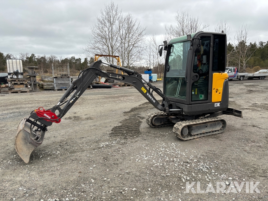 Grävmaskin Volvo EC18C