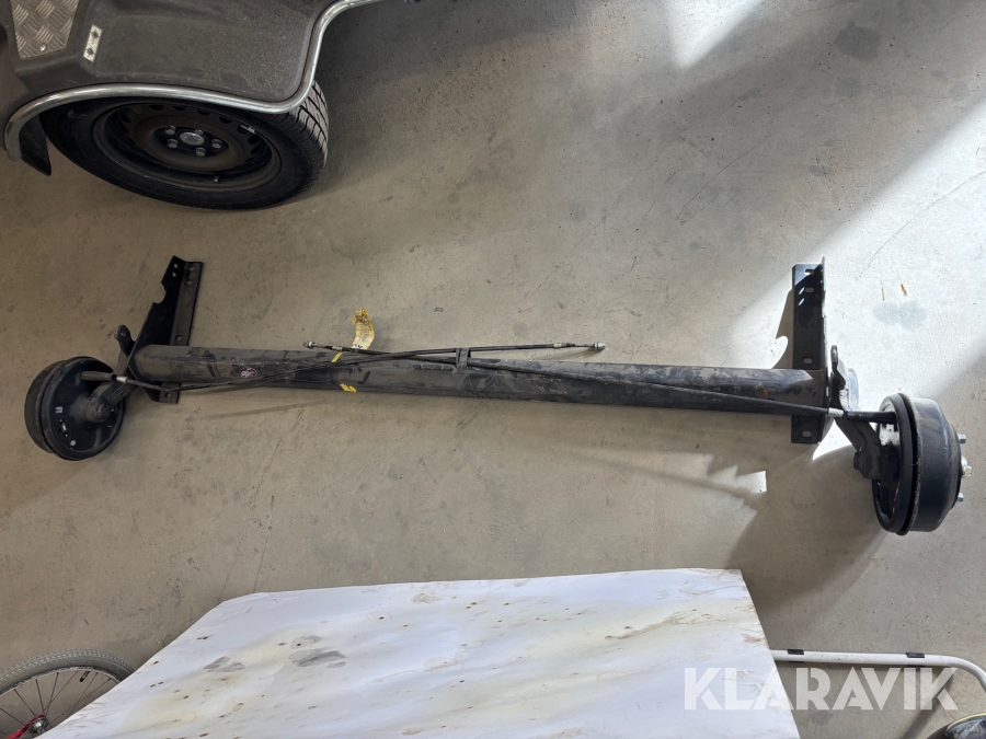 Bromsad släpvagnsaxel AL-KO B1600