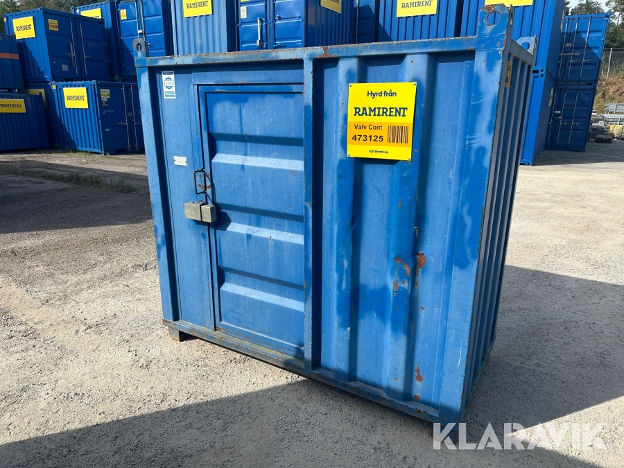 Valvcontainer Wicab 4'