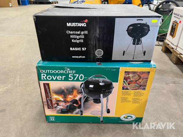 Grillar Mustang & Outdoorchef Rover 570 2st