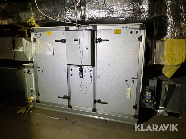 Ventilationsaggregat Welair Blue Blue 05