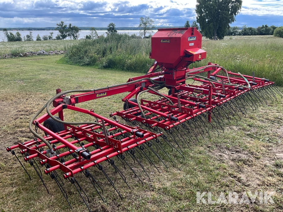 Ogräsharv med sålda Einböck 6meter