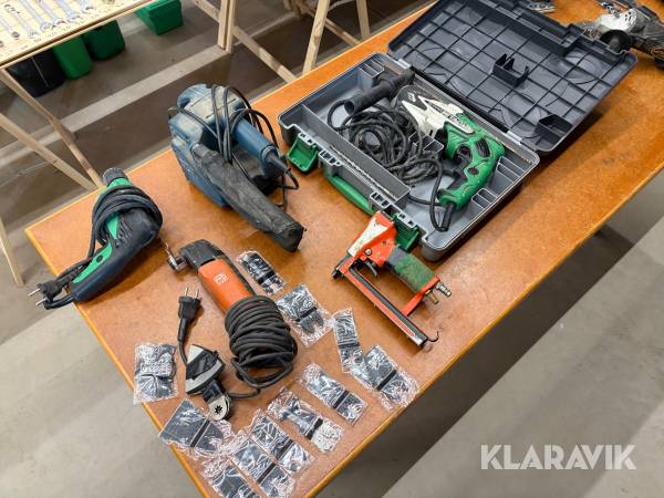 Borrmaskin, Fein multimaster, Bandslip, Slagborr