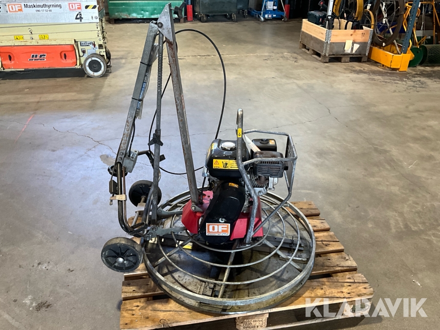 Planglättare Swepac TR 950 P bensindriven