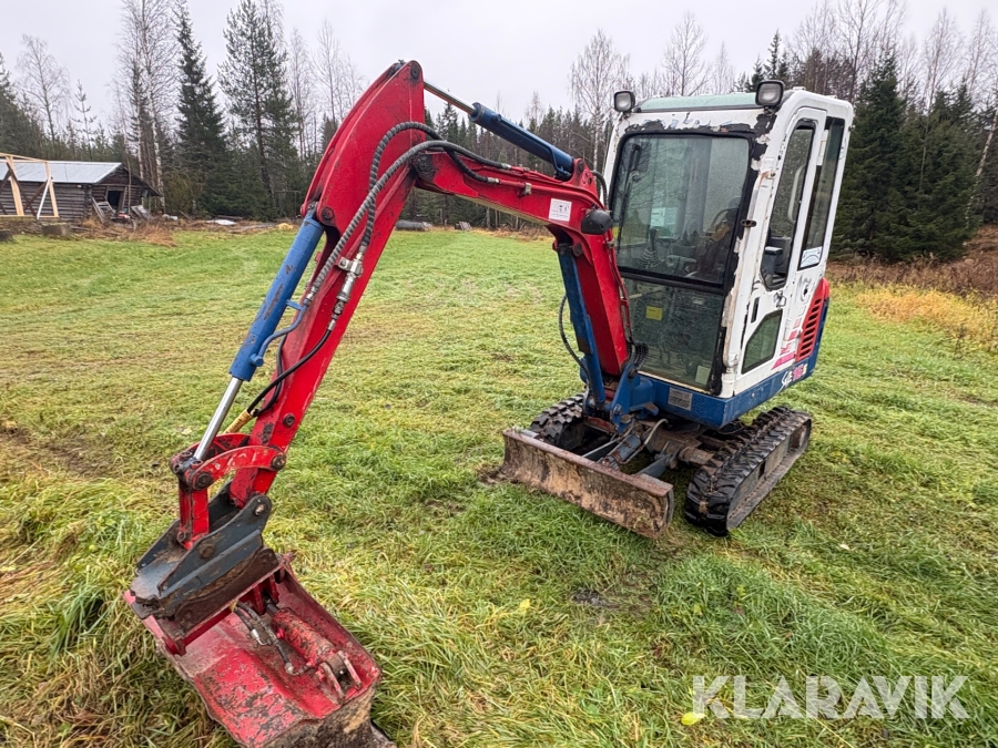 Bandgrävmaskin Sunward SWE16 s