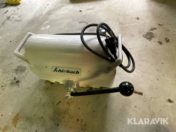Falsmaskin Schebach Piccolo
